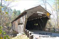 Sandwich, NH - Durgin Bridge - End - Fall